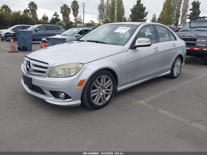 WDDGF54X98F097151 2008 MERCEDES-BENZ C-KLASSE photo no. 2