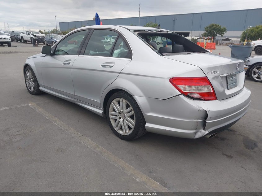 WDDGF54X98F097151 2008 MERCEDES-BENZ C-KLASSE photo no. 3