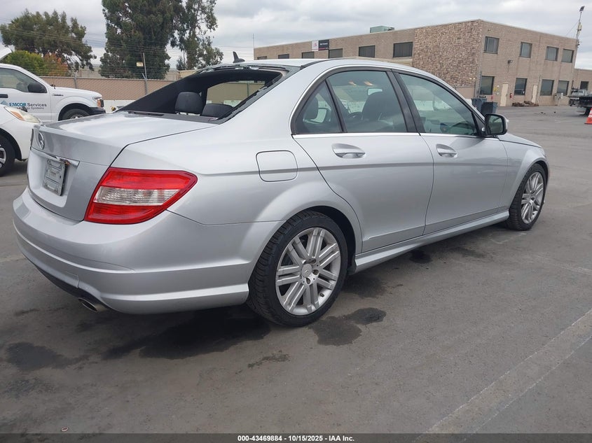 WDDGF54X98F097151 2008 MERCEDES-BENZ C-KLASSE photo no. 4