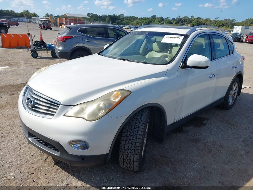 JNKAJ09E09M900448 2009 INFINITI EX photo no. 2