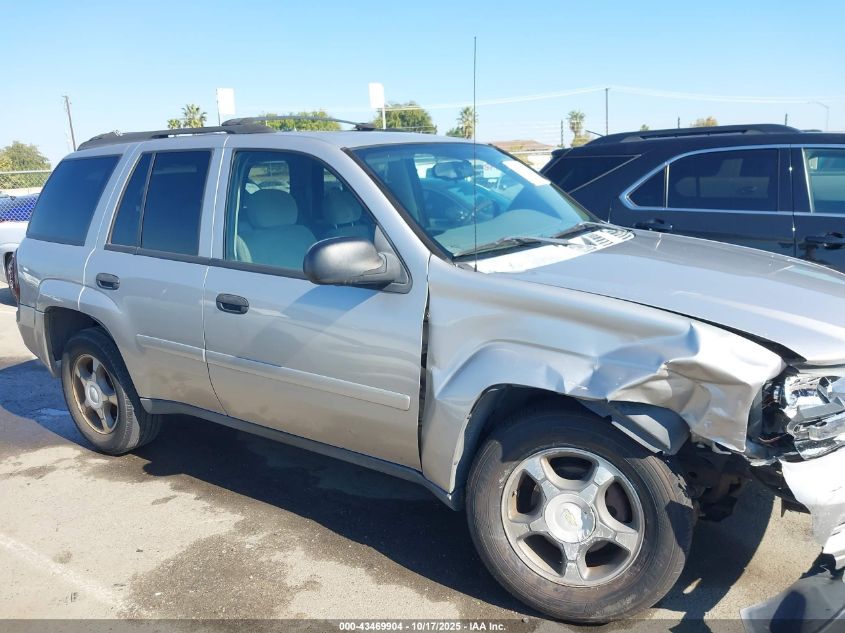 2007 Chevrolet Trailblazer Ls VIN: 1GNDT13S972252637 Lot: 43469904