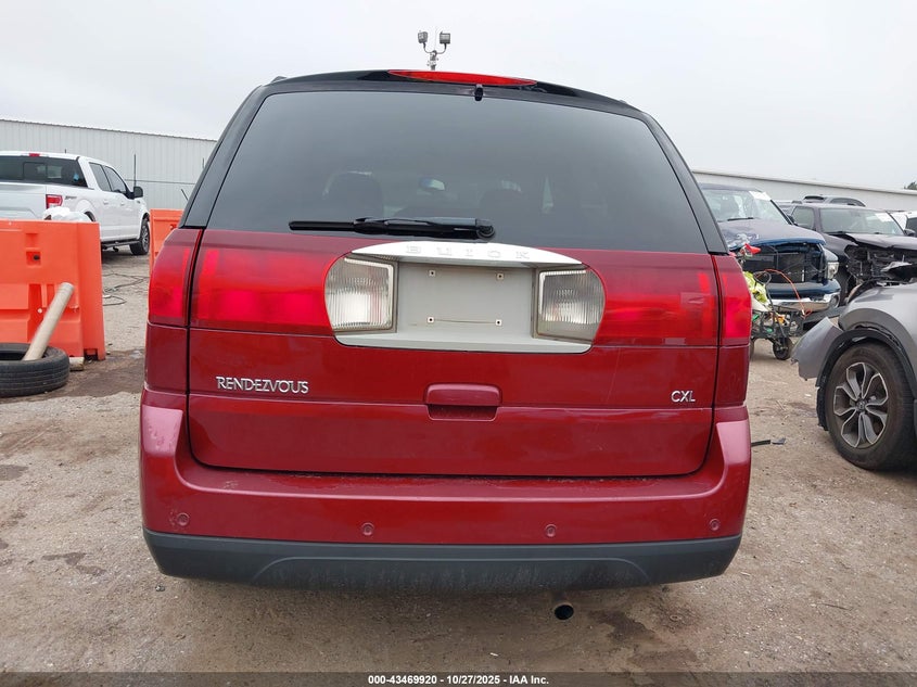 2006 Buick Rendezvous Cx VIN: 3G5DA03L26S595303 Lot: 43469920