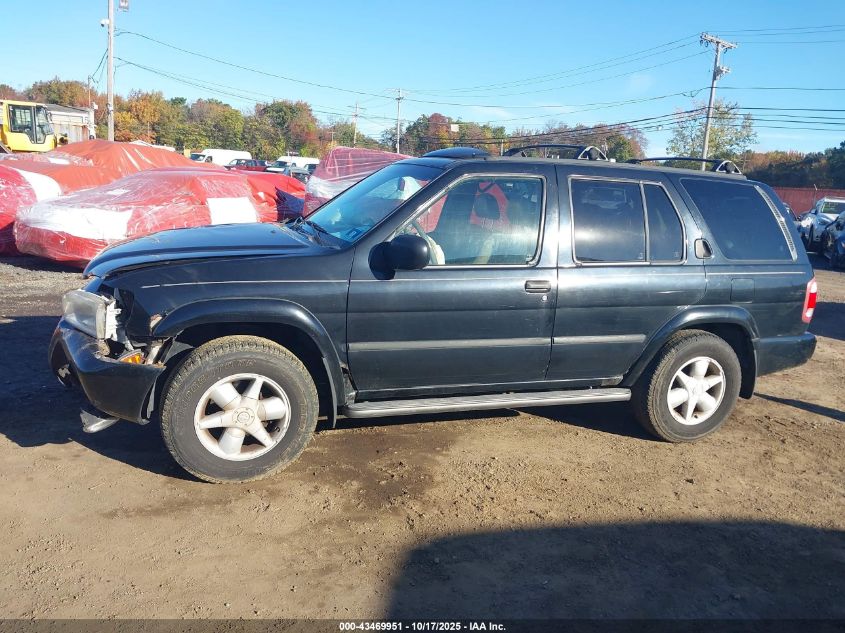 2001 Nissan Pathfinder Le VIN: JN8DR09Y31W587734 Lot: 43469951