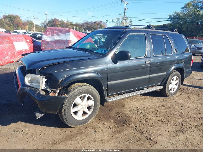 2001 Nissan Pathfinder Le VIN: JN8DR09Y31W587734 Lot: 43469951