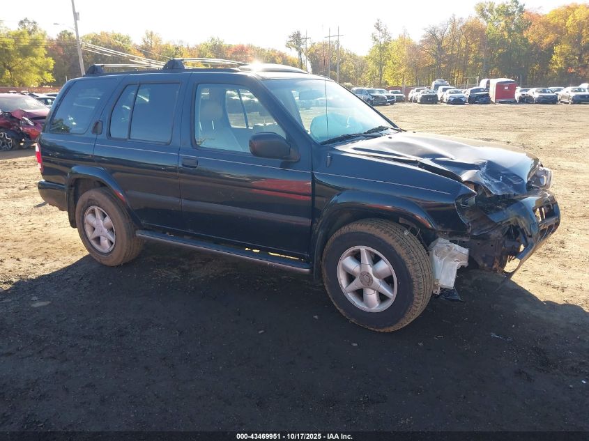 2001 Nissan Pathfinder Le VIN: JN8DR09Y31W587734 Lot: 43469951