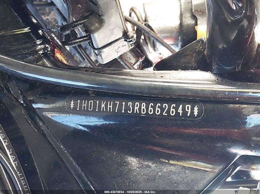 2024 Harley-Davidson Fltrx VIN: 1HD1KH713RB662649 Lot: 43470034