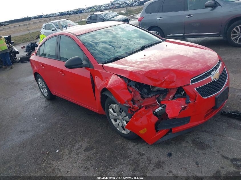 2014 CHEVROLET CRUZE LS AUTO - 1G1PA5SH7E7470951