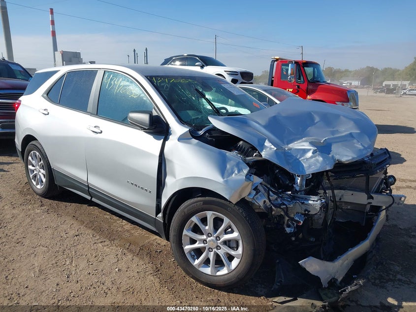 2021 CHEVROLET EQUINOX FWD LS - 3GNAXHEV9MS125734