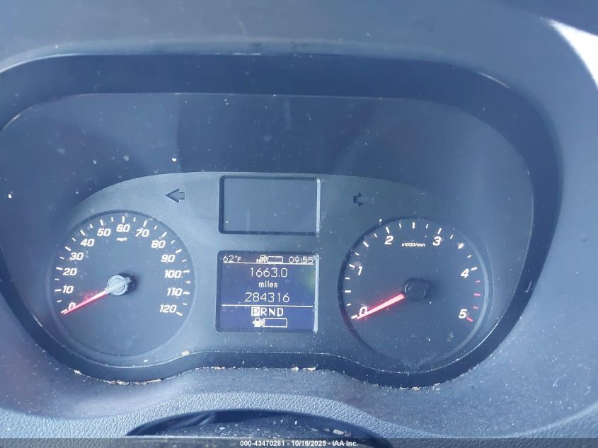 2021 Mercedes-Benz Sprinter 2500 Standard Roof V6 VIN: W1Y4EBHYXMT057881 Lot: 43470281