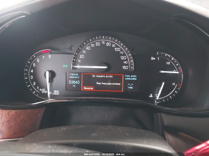 2019 Cadillac Cts Luxury VIN: 1G6AX5SX5K0101886 Lot: 43470358