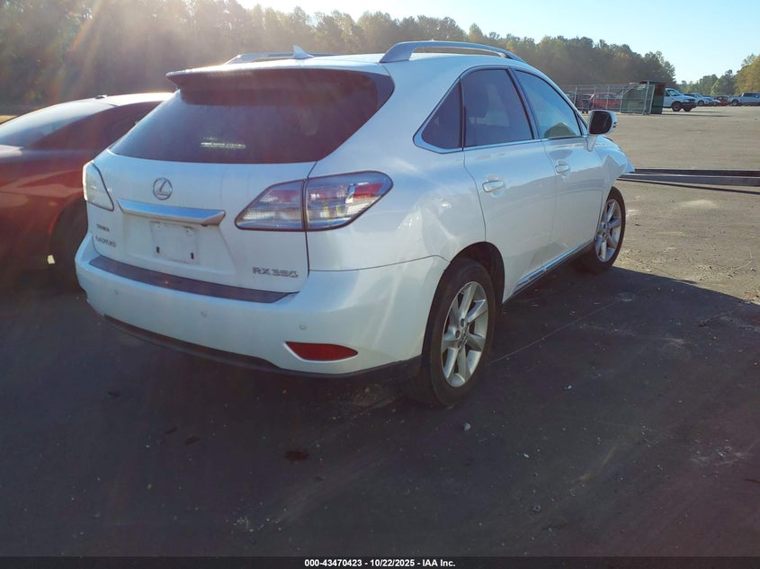 Vin: 2t2zk1baxac025522, lot: 43965360, lexus rx 350 20104