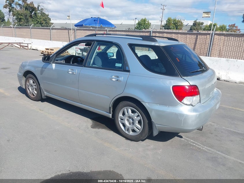 2004 Subaru Impreza 2.5Ts silver wagon gasoline JF1GG65504H804118 photo #4