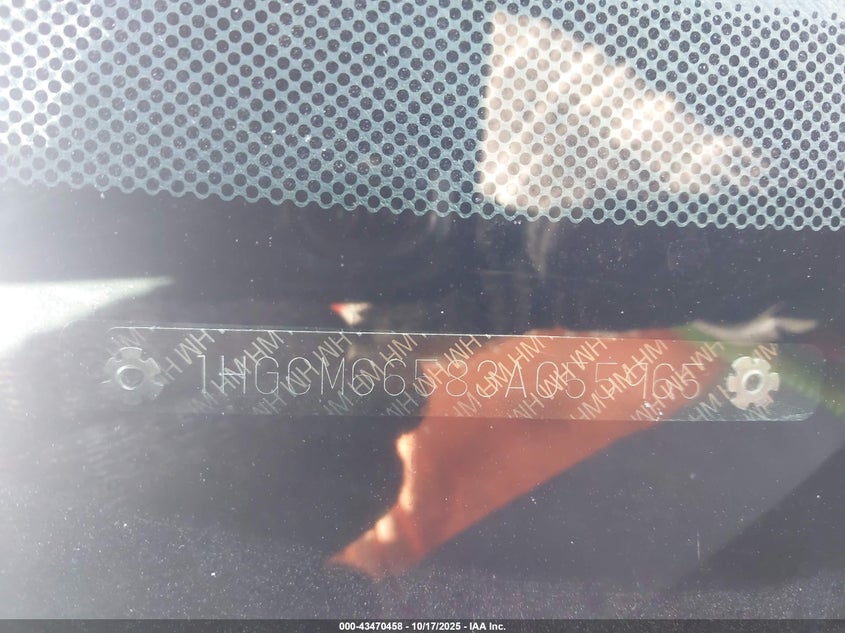 1HGCM66583A055965 2003 HONDA ACCORD photo no. 12