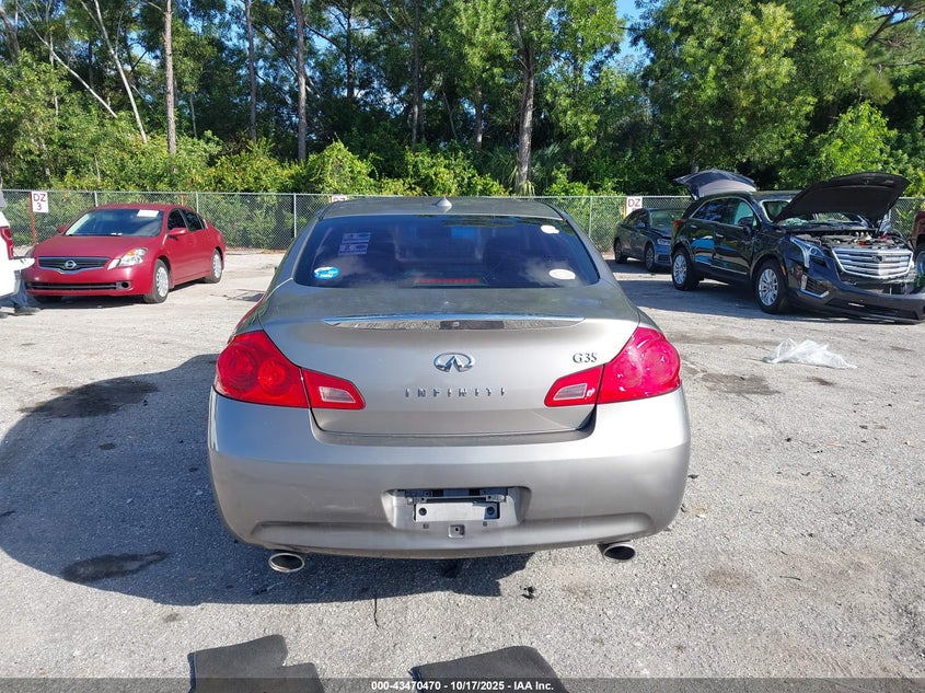 2008 Infiniti G35 Journey VIN: JNKBV61E28M228785 Lot: 43470470