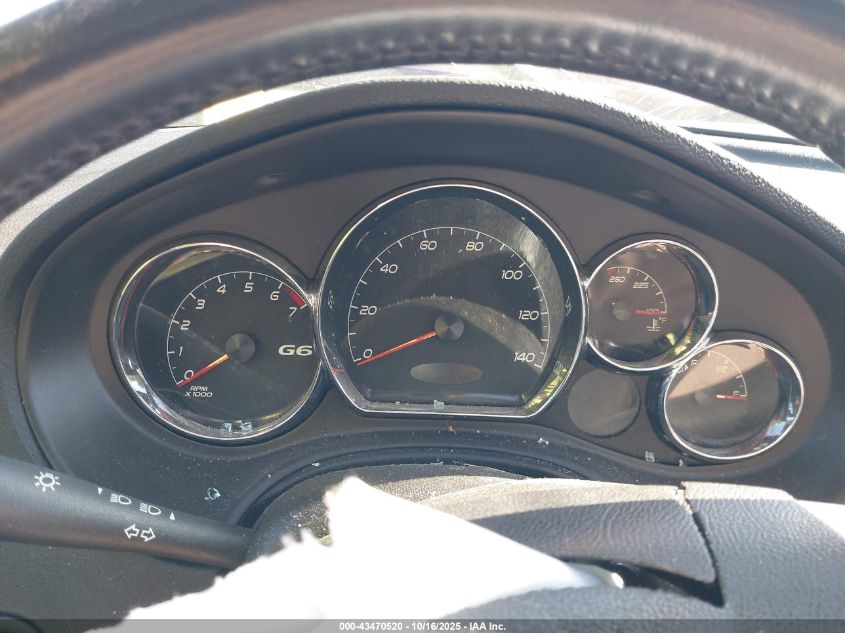 2009 Pontiac G6 Gt VIN: 1G2ZH36N194100820 Lot: 43470520