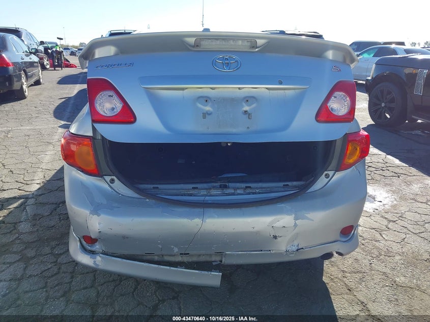 2T1BU40E99C004048 2009 TOYOTA COROLLA photo no. 6