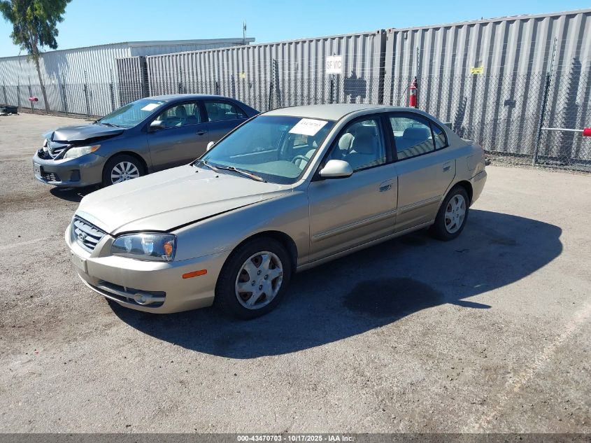 KMHDN46D16U262935 2006 HYUNDAI ELANTRA photo no. 2