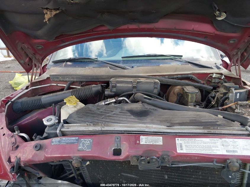 1996 Dodge Ram 1500 VIN: 3B7HF13Z7TG135462 Lot: 43470778