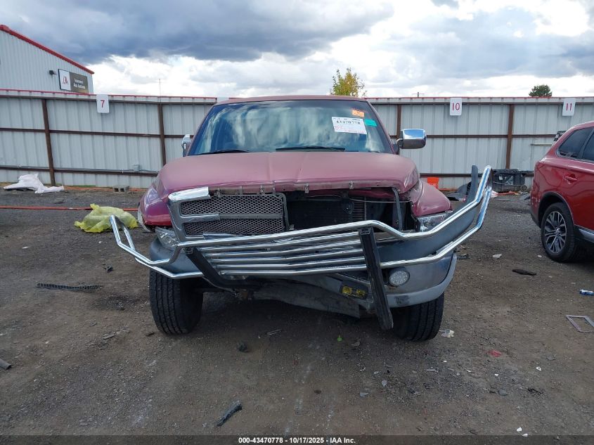 1996 Dodge Ram 1500 VIN: 3B7HF13Z7TG135462 Lot: 43470778