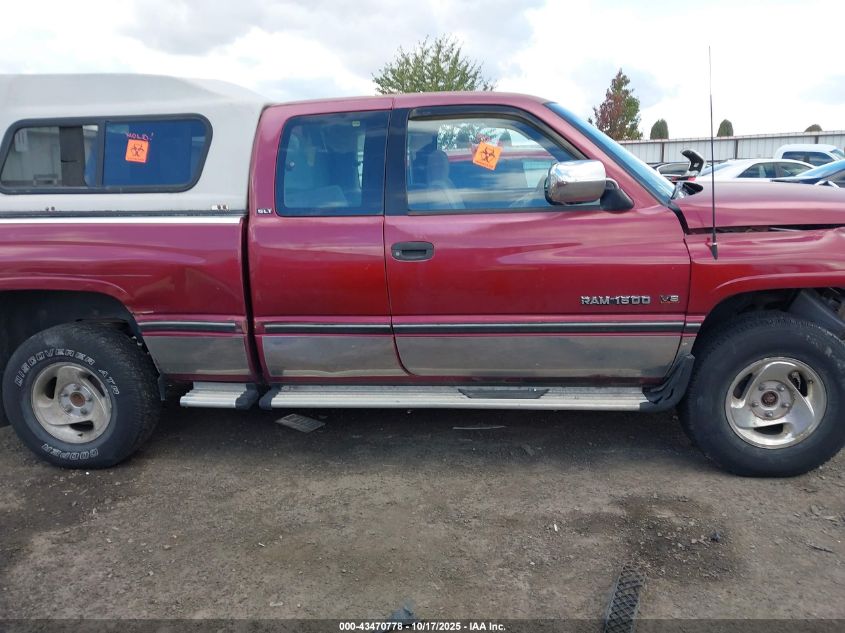 1996 Dodge Ram 1500 VIN: 3B7HF13Z7TG135462 Lot: 43470778