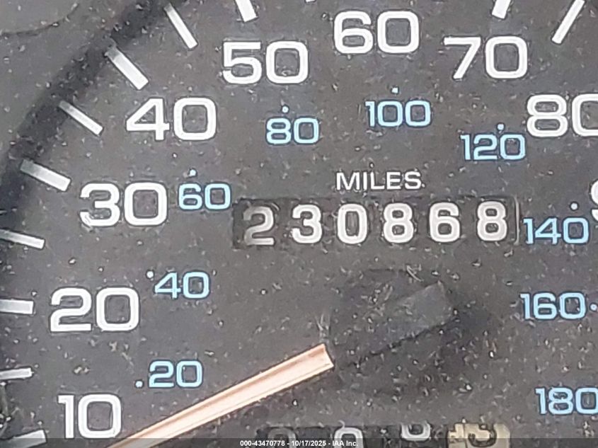 1996 Dodge Ram 1500 VIN: 3B7HF13Z7TG135462 Lot: 43470778