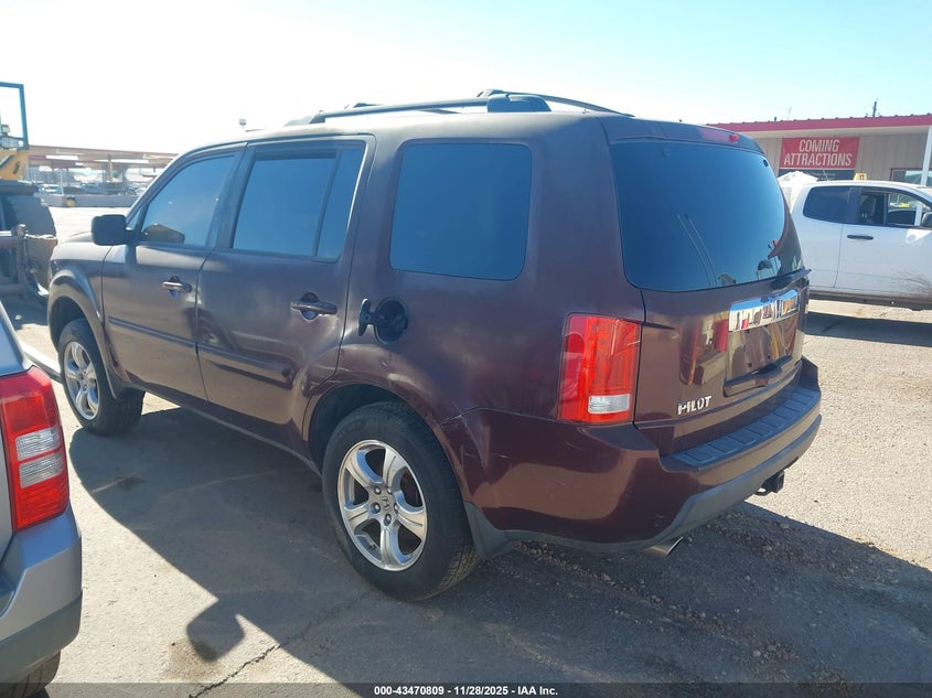 Vin: 5fnyf3h53bb031217, lot: 43965745, honda pilot ex-l 20113