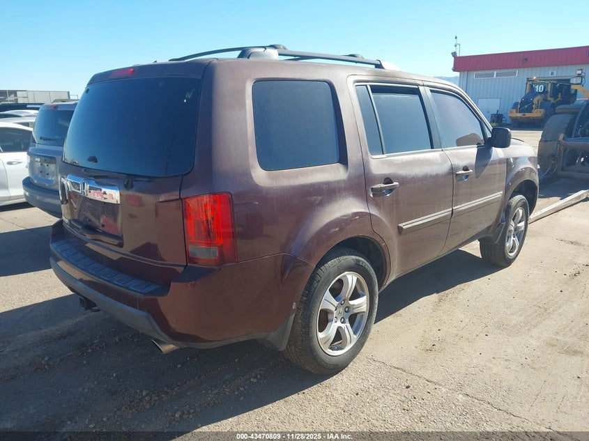Vin: 5fnyf3h53bb031217, lot: 43965745, honda pilot ex-l 20114