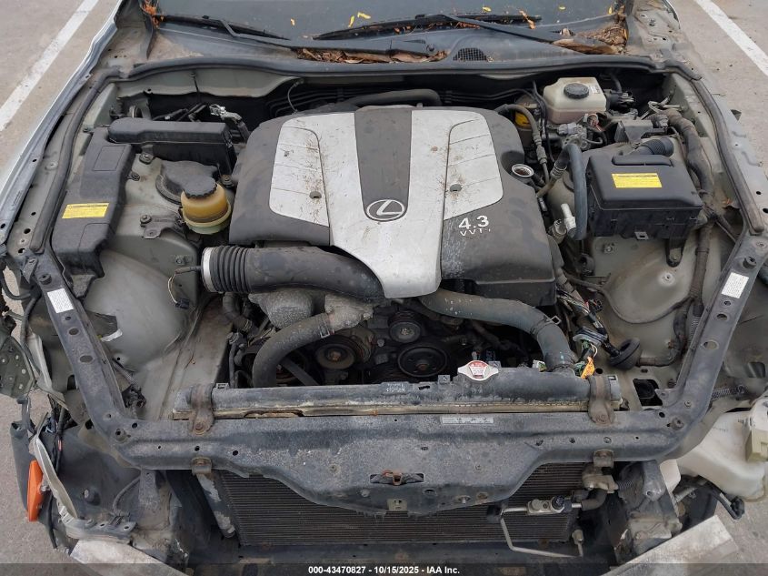 2004 Lexus Sc 430 VIN: JTHFN48Y540060941 Lot: 43470827