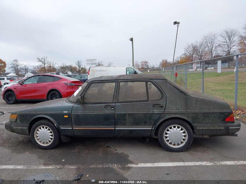1992 Saab 900 S VIN: YS3AK45E8N2018020 Lot: 43470904