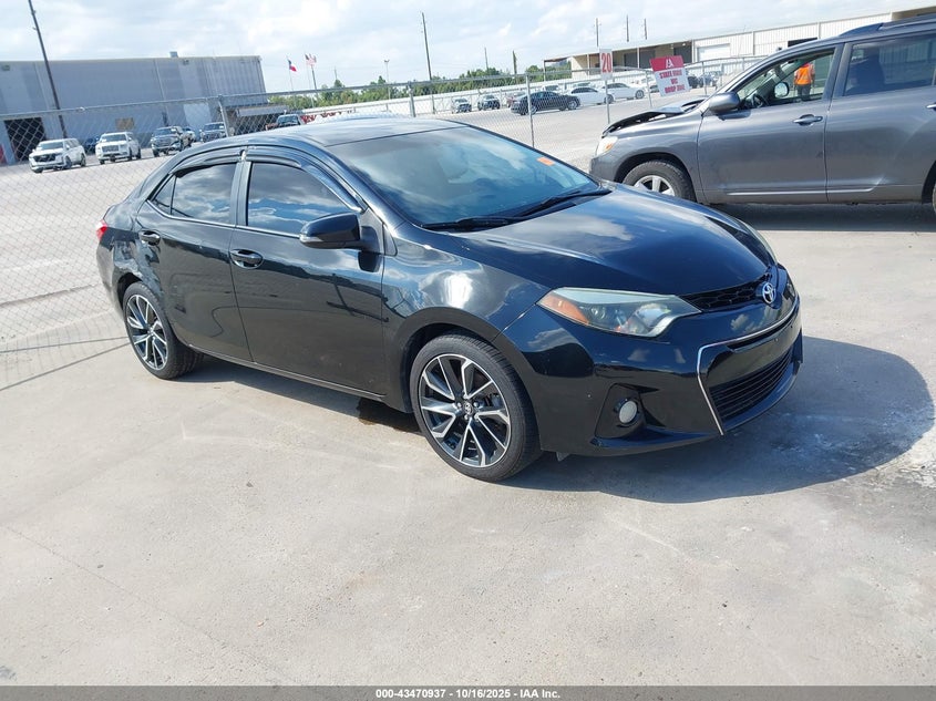 2015 TOYOTA COROLLA S PLUS - 2T1BURHE2FC257919