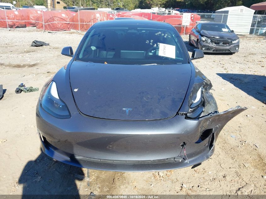 2023 Tesla Model 3 Rear-Wheel Drive VIN: 5YJ3E1EA4PF676338 Lot: 43470945