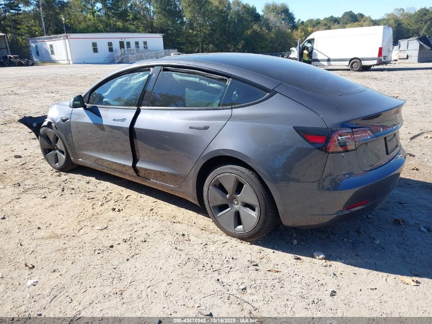 2023 Tesla Model 3 Rear-Wheel Drive VIN: 5YJ3E1EA4PF676338 Lot: 43470945