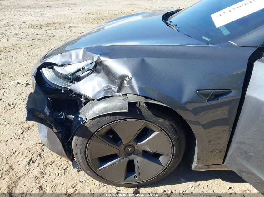 2023 Tesla Model 3 Rear-Wheel Drive VIN: 5YJ3E1EA4PF676338 Lot: 43470945