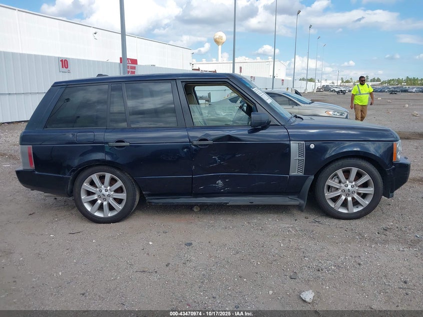 2008 Land Rover Range Rover Supercharged VIN: SALMF134X8A292937 Lot: 43470974