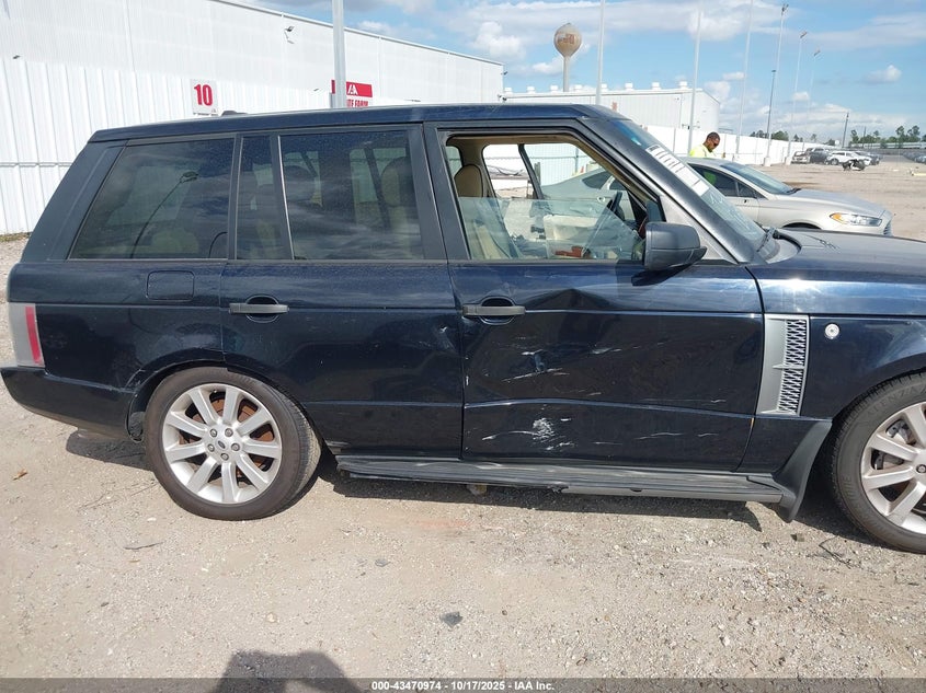 2008 Land Rover Range Rover Supercharged VIN: SALMF134X8A292937 Lot: 43470974