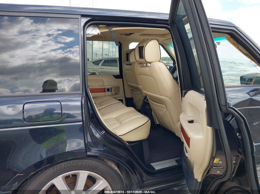 2008 Land Rover Range Rover Supercharged VIN: SALMF134X8A292937 Lot: 43470974