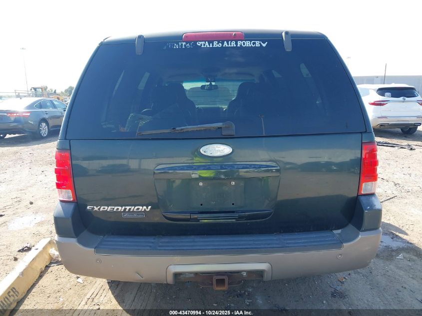 2003 Ford Expedition Eddie Bauer VIN: 1FMRU17L03LA03092 Lot: 43470994