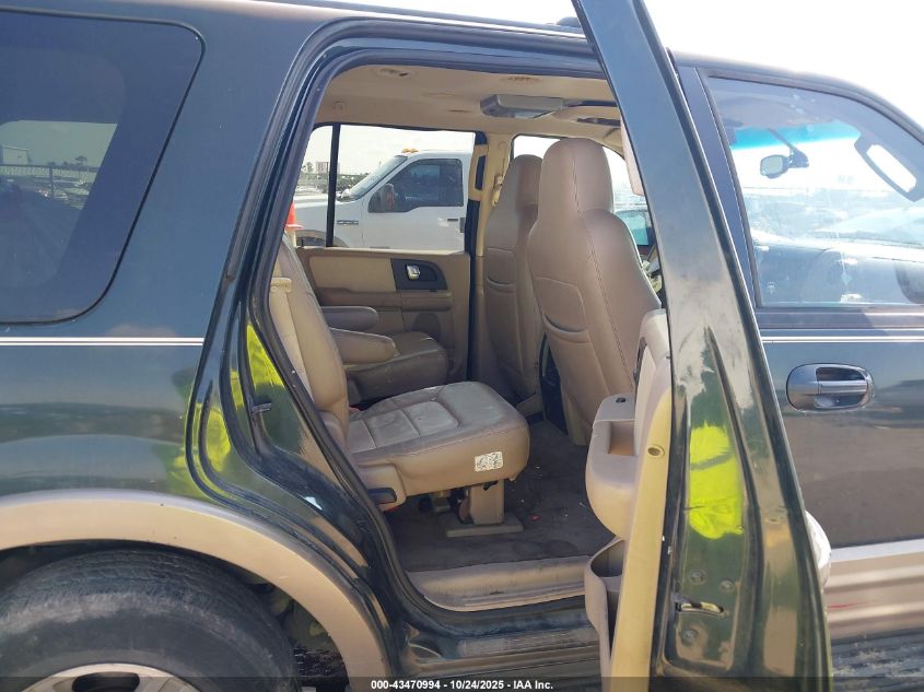 2003 Ford Expedition Eddie Bauer VIN: 1FMRU17L03LA03092 Lot: 43470994