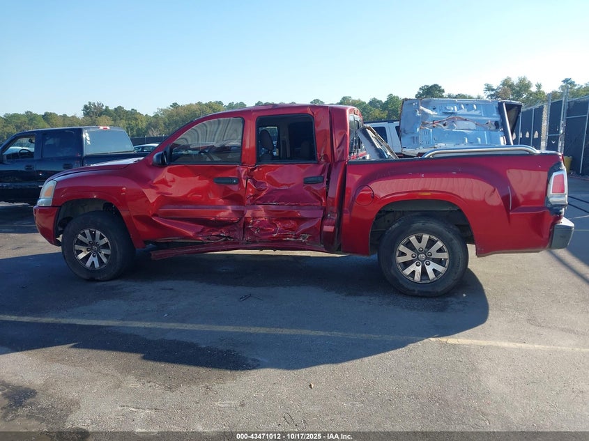 2008 Mitsubishi Raider Ls VIN: 1Z7HC28K08S619861 Lot: 43471012