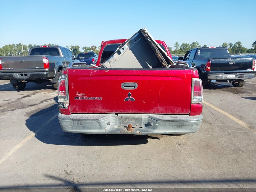 2008 Mitsubishi Raider Ls VIN: 1Z7HC28K08S619861 Lot: 43471012