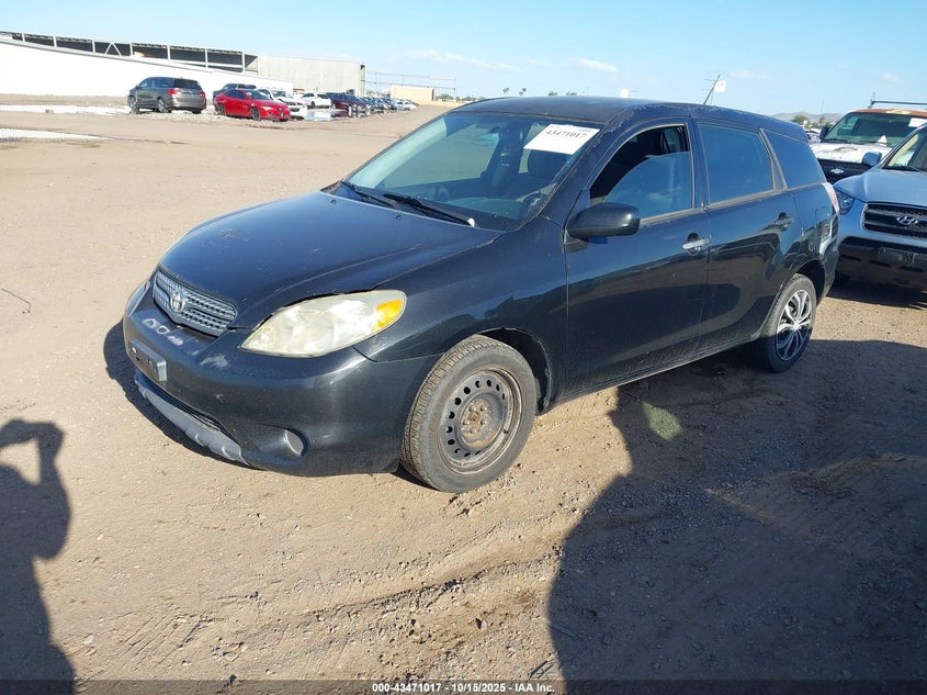 2T1KR32E17C682296 2007 TOYOTA MATRIX photo no. 2