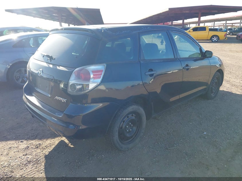 2T1KR32E17C682296 2007 TOYOTA MATRIX photo no. 4