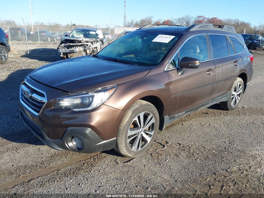 Vin: 4s4bsanc4k3213588, lot: 43966012, subaru outback 2.5i limited 20192