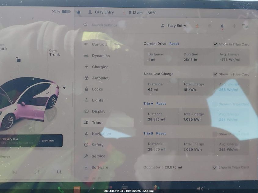 2023 Tesla Model 3 Rear-Wheel Drive VIN: 5YJ3E1EA8PF425466 Lot: 43471103