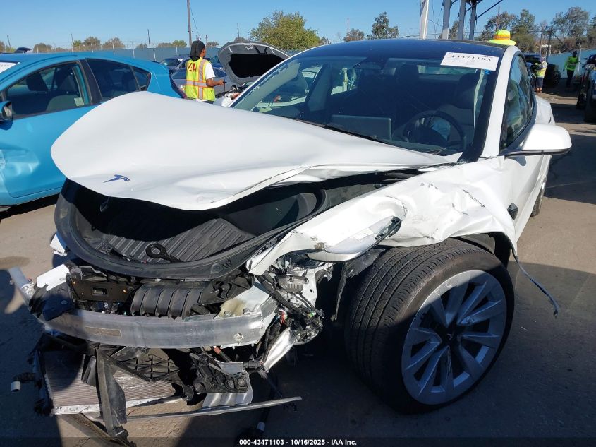 2023 Tesla Model 3 Rear-Wheel Drive VIN: 5YJ3E1EA8PF425466 Lot: 43471103