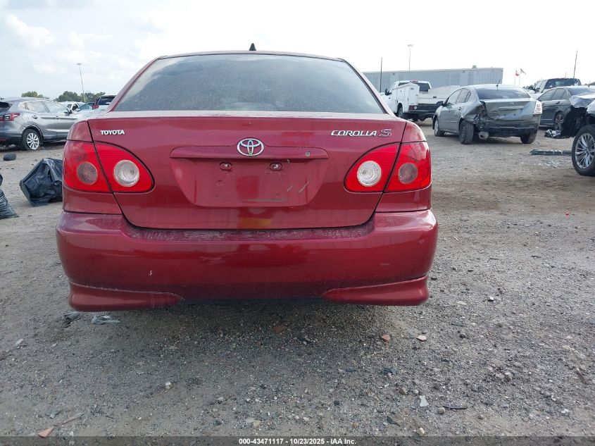 2006 Toyota Corolla S VIN: 1NXBR32E56Z700764 Lot: 43471117