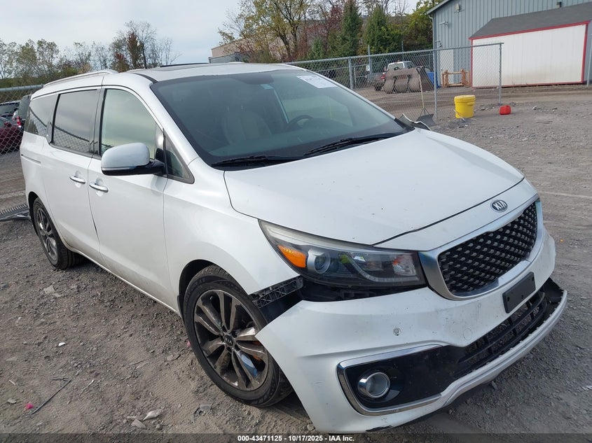 2015 KIA SEDONA SX LUXURY - KNDME5C12F6034550