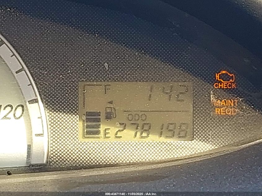 2008 Toyota Yaris VIN: JTDBT923584011060 Lot: 43471140