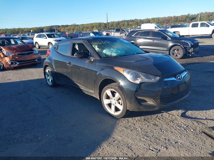 2013 HYUNDAI VELOSTER BASE W/GRAY - KMHTC6AD2DU162666