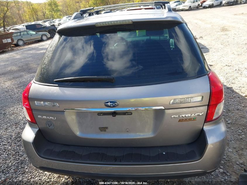 2009 Subaru Outback 2.5I VIN: 4S4BP61C297332702 Lot: 43471386